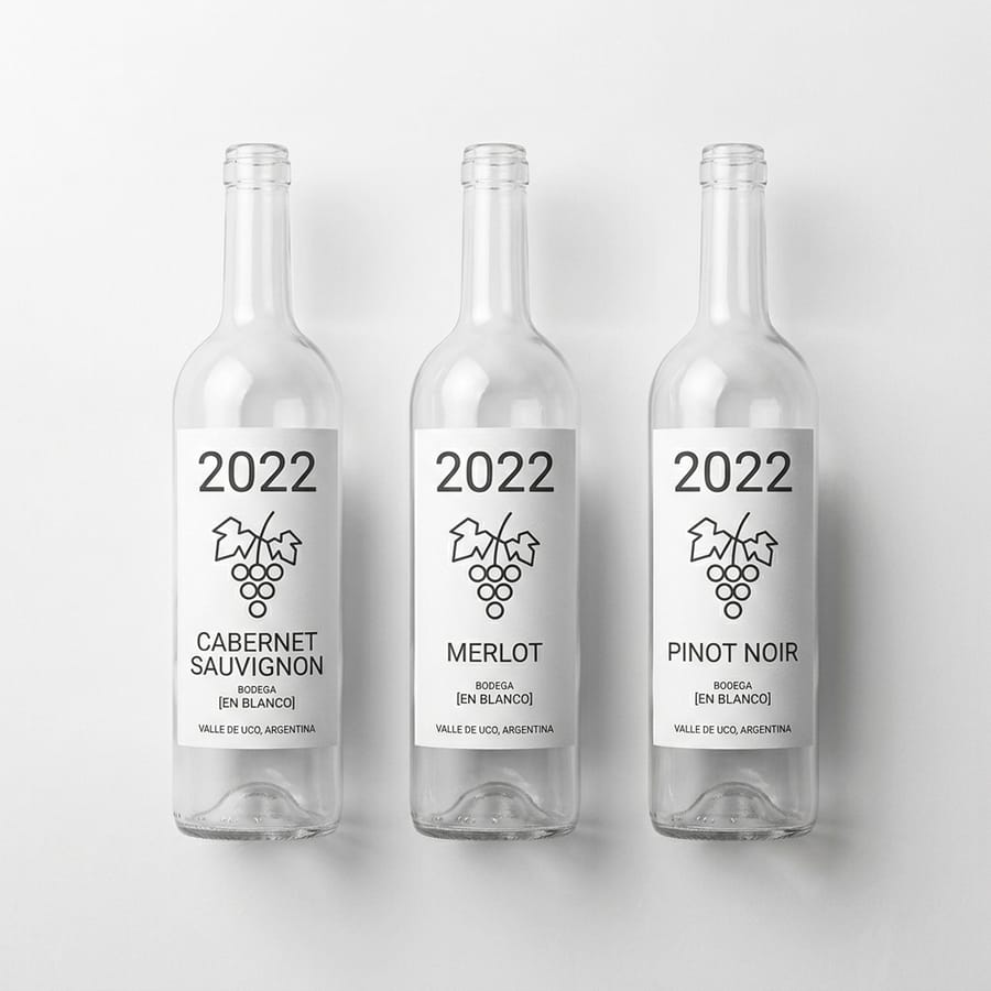 Bodega — etiquetas de vino