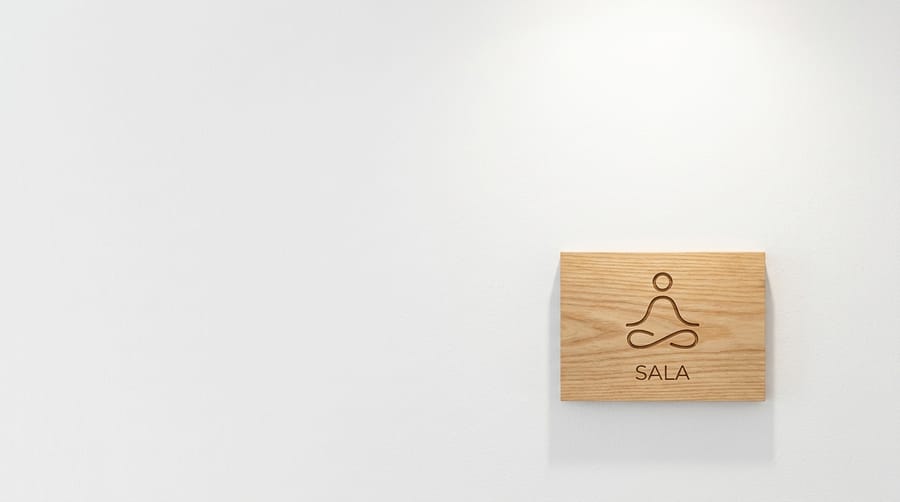 Sala — señalética