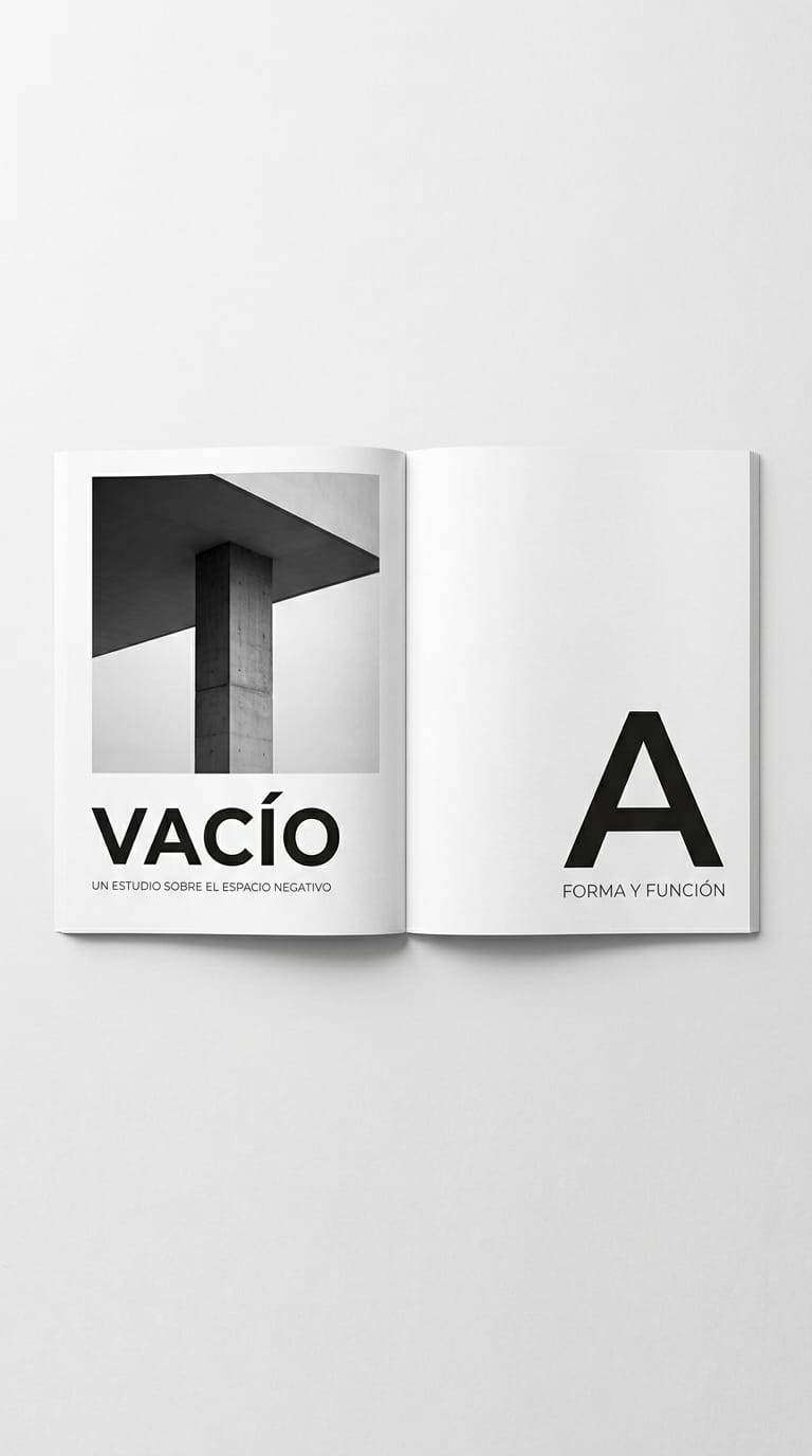 Vacío — editorial de arquitectura